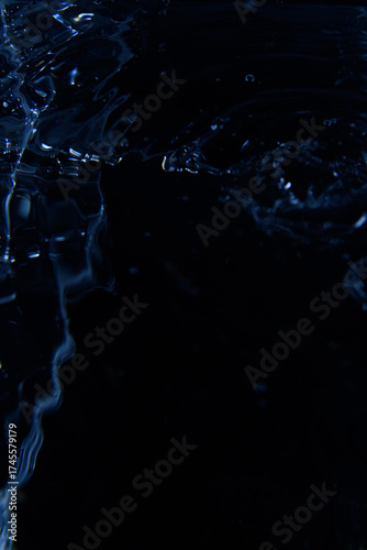 467.Dark Water Ripples With Reflections And Subtle Light