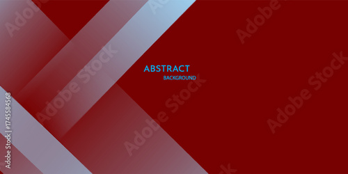 Red and blue color background abstract art vector