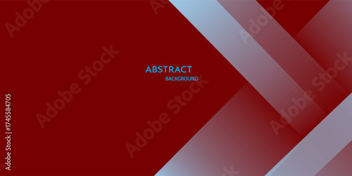 Red and blue color background abstract art vector