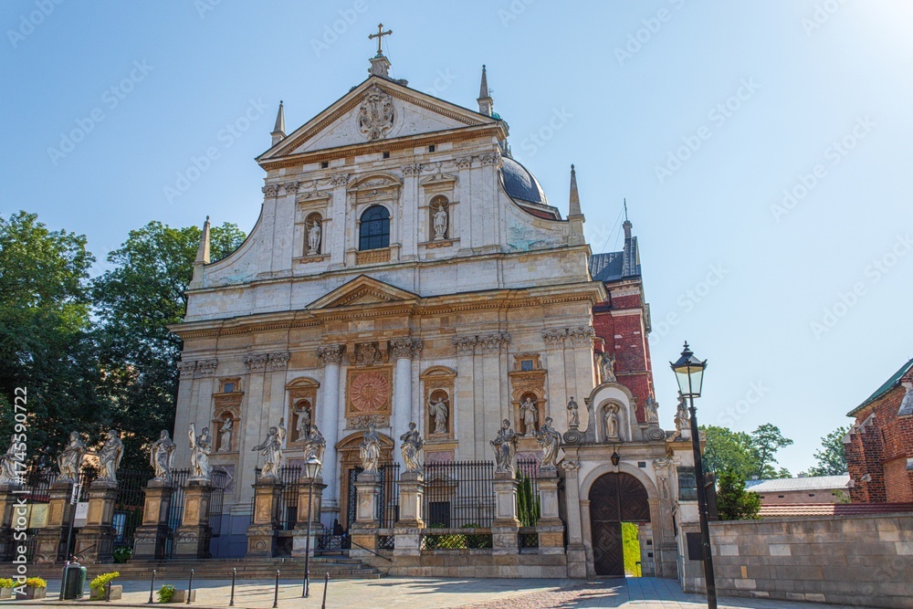 Fototapeta premium Ss. Peter and Paul church in Krakow, Poland