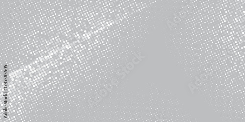 Modern simpel dot white gray wave light technology texture background nice wallpaper