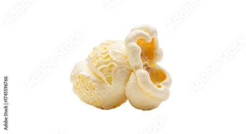 Wallpaper Mural A single piece of popcorn isolated against a white background , transparent png Torontodigital.ca