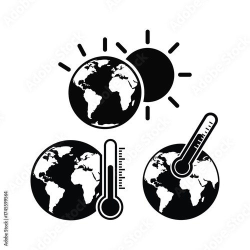 Global Warming Earth's Rising Temperatures and Climate Change Effects