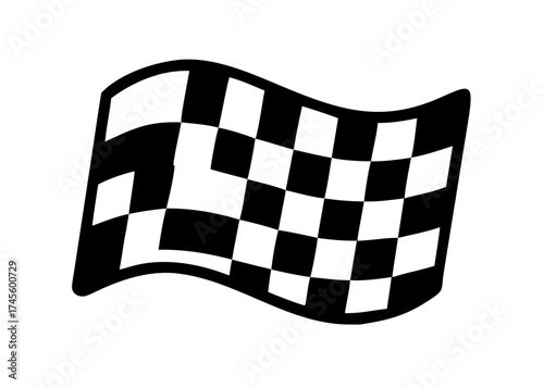 abstract sports flag checkered pattern.Racing checkered flag, abstract background