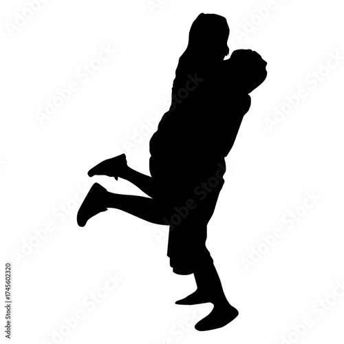 Icon holding a romantic partner_3