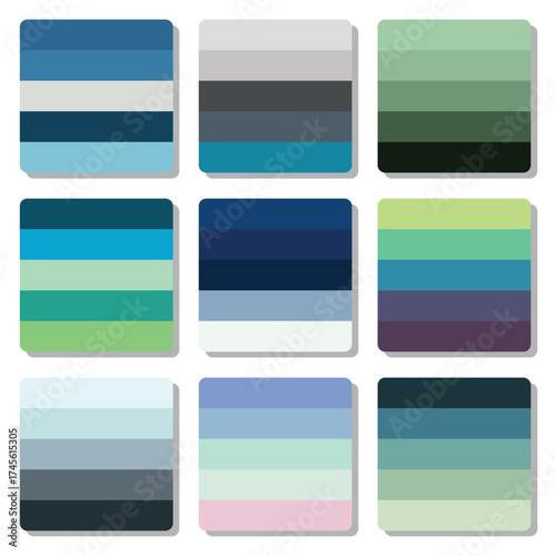 Free Download beautiful colorful color palletes scheme - GFXLoad
