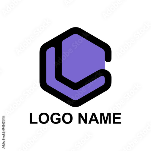 Abstract letter logo