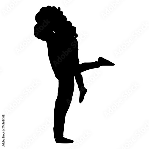 holding a romantic partner_6 black