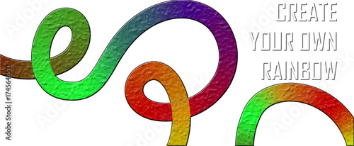 abstract colorful background with circles