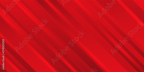 Abstract Geometric Red Background with Diagonal Lines and Gradient. Can be used for Cover Design, Poster, Banner, and Advertisement.