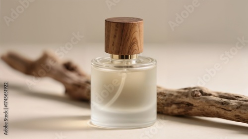 Perfume Bottle Wood Cap Driftwood Aesthetic