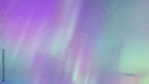 sky background with colorful Aurora