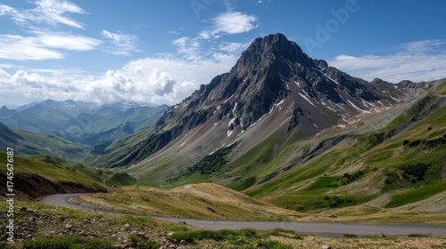 col de la madeleine at 2000 m altitude rhone alps france no logos no brands ar 169