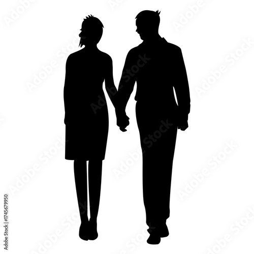 walk intimately with your partner black