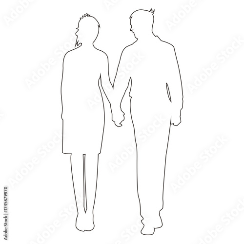 walk intimately with your partner line