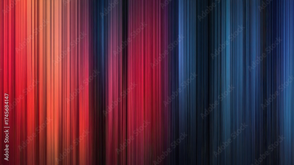 Fototapeta premium modern abstract vertical stripes background with gradient from red to blue for business technology and corporate commercial use
