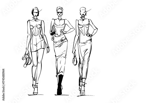 FASHION ILLUSTRATIONS RAMP