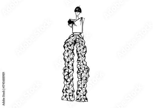 FASHION ILLUSTRATIONS DIAMOND