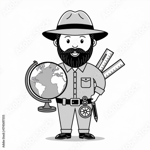 man with a hat