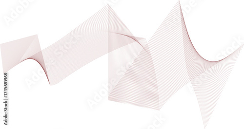Abstract Geometric Composition: A delicate, ethereal abstract design, composed of intersecting lines and planes, softly illuminated with subtle hues.
