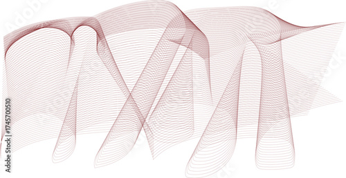Abstract Elegant Lines: A visually captivating abstract design composed of delicate, flowing lines in a soft, muted hue. The image exudes a sense of refined simplicity.