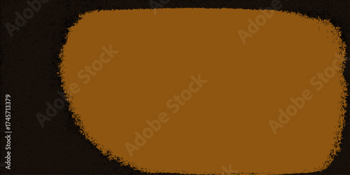 Gold grunge vintage frame vector illustration design with blank paper texture backdrop. metallic, brown, wallpaper, decoration, animation, yellow, hand, screen, green screen, christmas, web