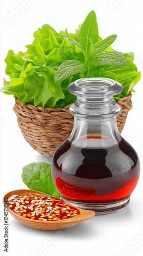 fresh green salad