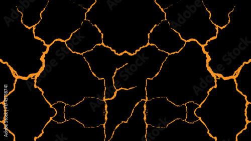 Colorful abstract splash tree design with nature and grunge pattern elements. multi color marble texture with golden veins patterns. Glowing Golden and white Cracks Texture .