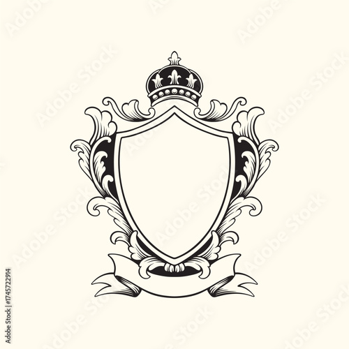 Balinese ornament design vector art