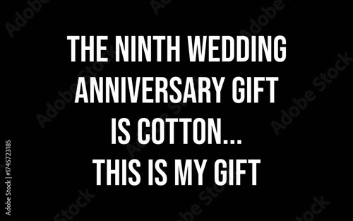 9th Wedding Anniversary Gifts Cotton Him Husband t-shirt quotes svg design