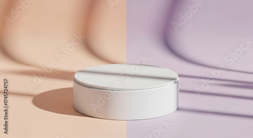 cosmetic cream on a white