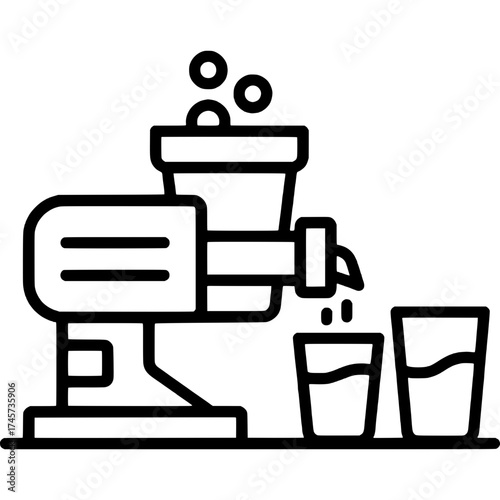Meat Mincer Pin Icon