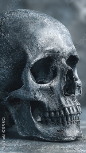 Fun Halloween skull decoration!