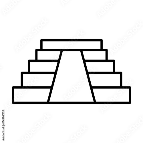 stair line icon