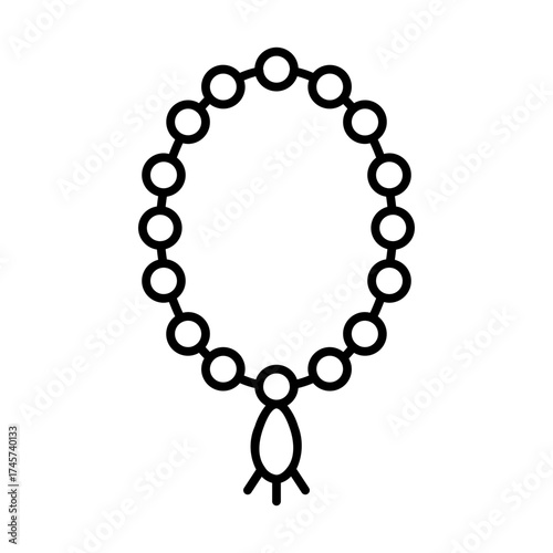 pendant line icon