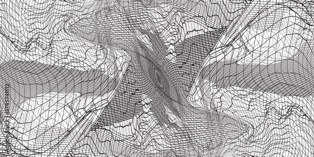 Obraz premium abstract geometric background vector illustration. Eps10