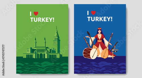 Travel destination showcasing iconic landmarks and cultural traditions of Turkey.