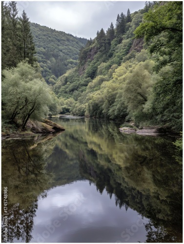 Tranquil River Scene