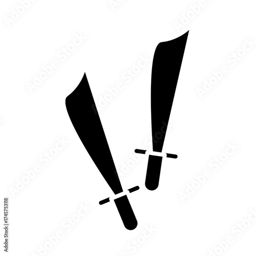 sword glyph icon