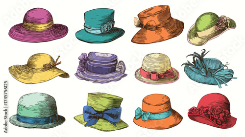 Stylish Colorful Hat Collection for Fashionable Headwear and Accessories