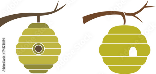 Beehives on a Branch 