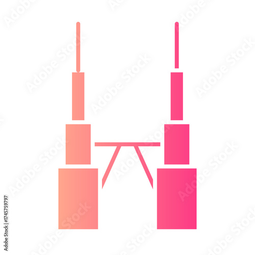 building gradient icon