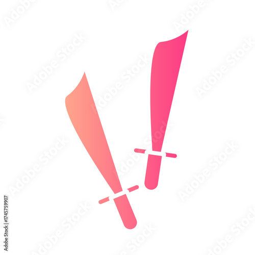 sword gradient icon