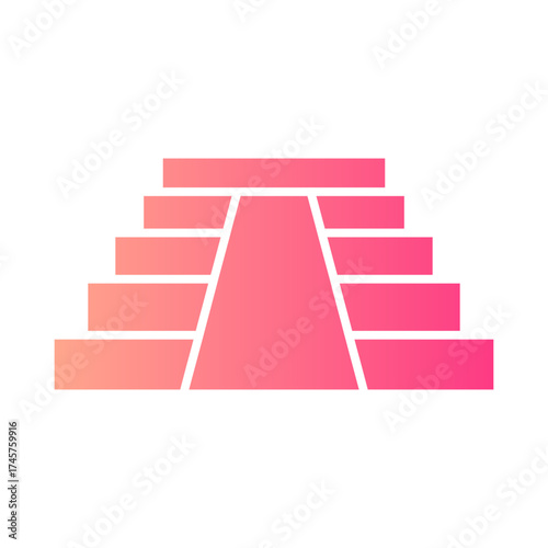 stair gradient icon