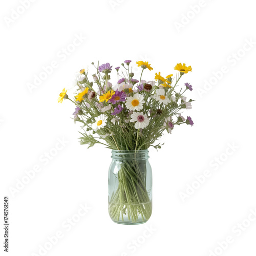 Wallpaper Mural bouquet of flowers in vase Torontodigital.ca