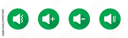 sound on off icons vector in line style . sound volume and mute icon. Volume allow and volume prohibit icon set. Sound and Mute. Volume icon set on Transparent Background. EPS 10