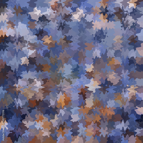 Colorful splashed abstract background. Splash effect and camouflage. Splattered backdrop.