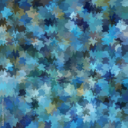 Colorful splashed abstract background. Splash effect and camouflage. Splattered backdrop.