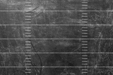 American football field, chalk drawing scheme, football nfl, offense and defense, playbook yard, line grid marker, vector illustration
