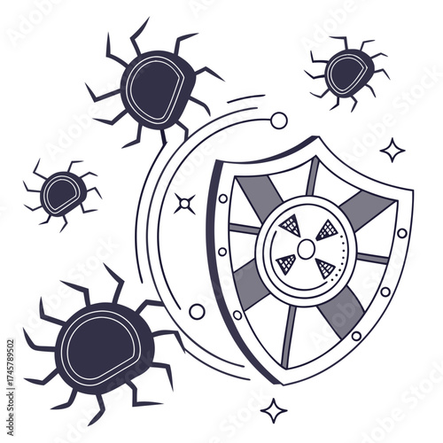 shield and swords